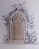 Church Door Watercolour